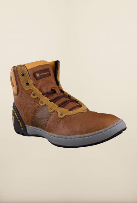 Woodland Dark Brown Ankle High Boots Woodland Dark Brown Ankle High Boots