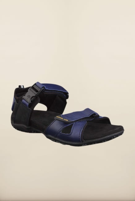 Woodland Dark Blue Floater Sandals Woodland Dark Blue Floater Sandals