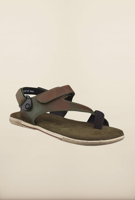Woodland Brown Back Strap Sandals Woodland Brown Back Strap Sandals