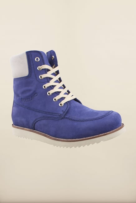 Woodland Navy Ankle High Boots Woodland Navy Ankle High Boots