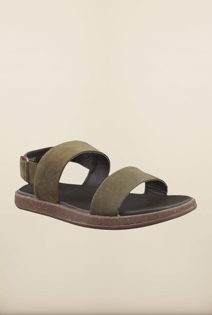 Woodland Olive Back Strap Sandals Woodland Olive Back Strap Sandals