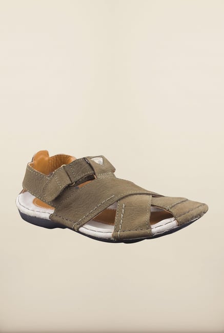 Woodland Olive Back Strap Sandals Woodland Olive Back Strap Sandals