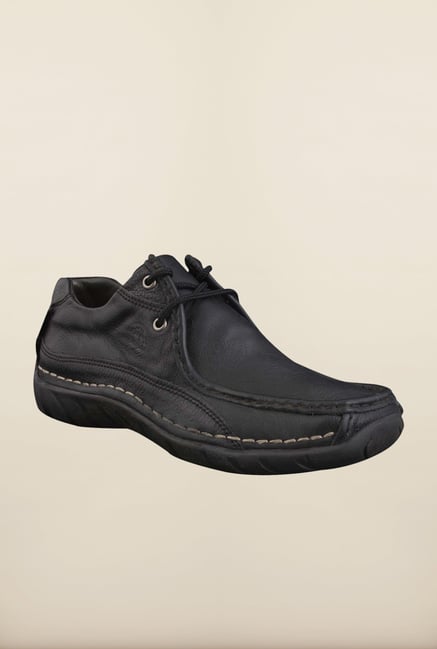 Woodland Black Casual Shoes Woodland Black Casual Shoes
