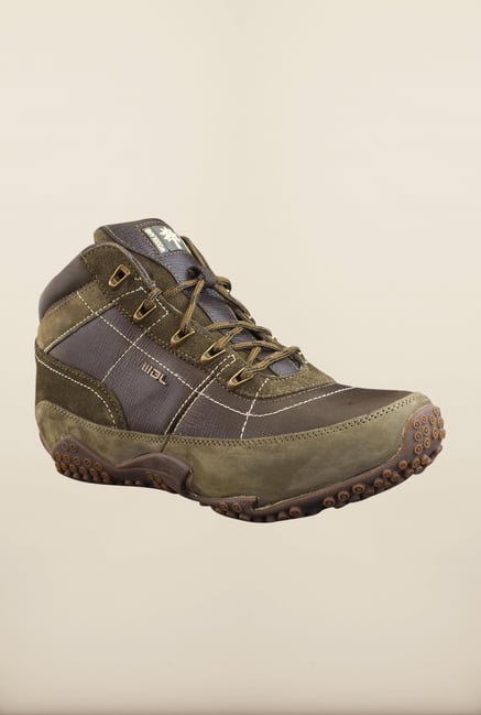 Woodland Olive Casual Shoes Woodland Olive Casual Shoes