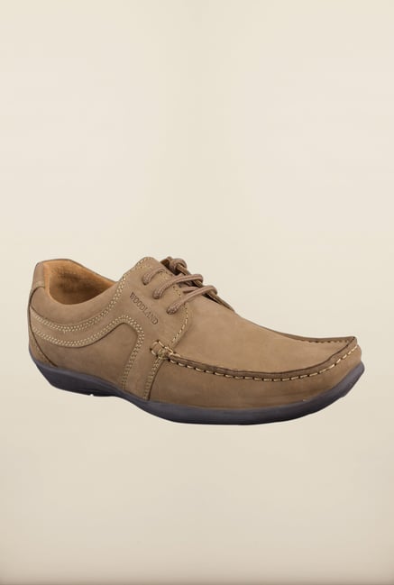 Woodland Khaki Casual Shoes Woodland Khaki Casual Shoes