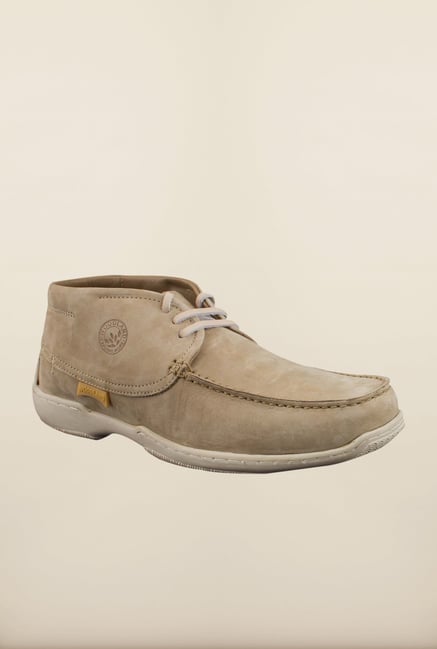 Woodland Khaki Casual Shoes Woodland Khaki Casual Shoes