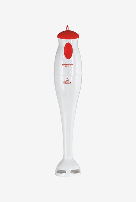 Mellerware 170W HB01 Hand Blender White & Red Mellerware 170W HB01 Hand Blender White & Red