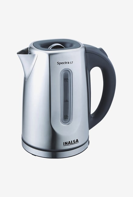 Inalsa Spectra 1.7 Ltr Electric Kettle Black & Sliver Inalsa Spectra 1.7 Ltr Electric Kettle Black & Sliver