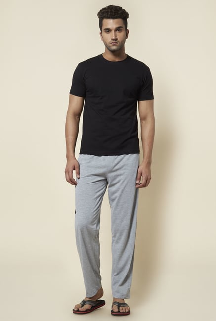 Zudio Grey Solid Trackpant Zudio Grey Solid Trackpant