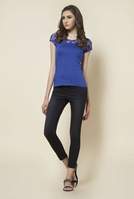 Zudio Indigo Solid Top Zudio Indigo Solid Top