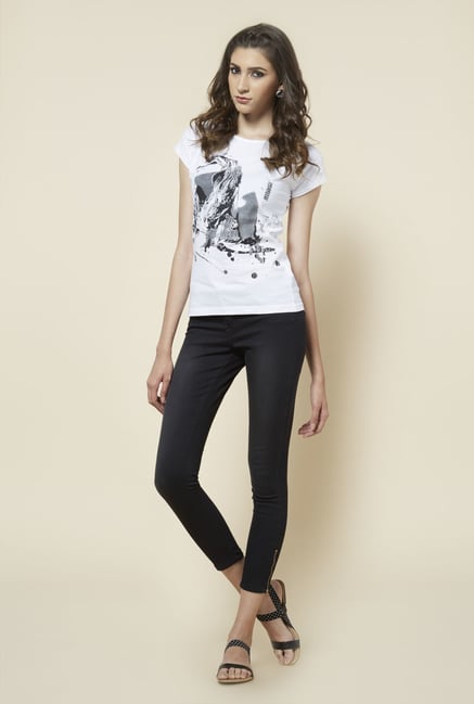 Zudio Black Skinny Fit Denim Jeans Zudio Black Skinny Fit Denim Jeans