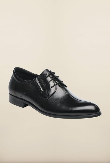Pavers England Black Derby Shoes Pavers England Black Derby Shoes