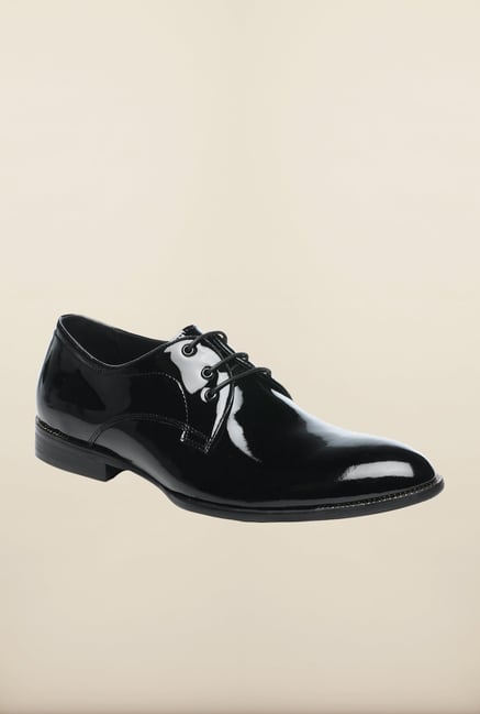 Pavers England Black Derby Shoes Pavers England Black Derby Shoes