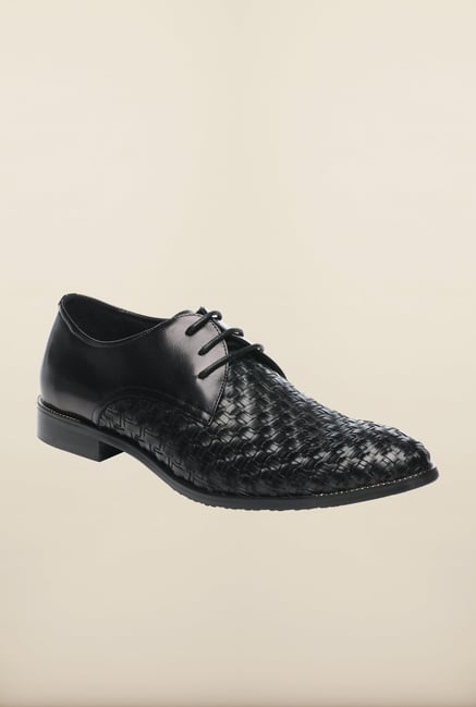Pavers England Black Derby Shoes Pavers England Black Derby Shoes