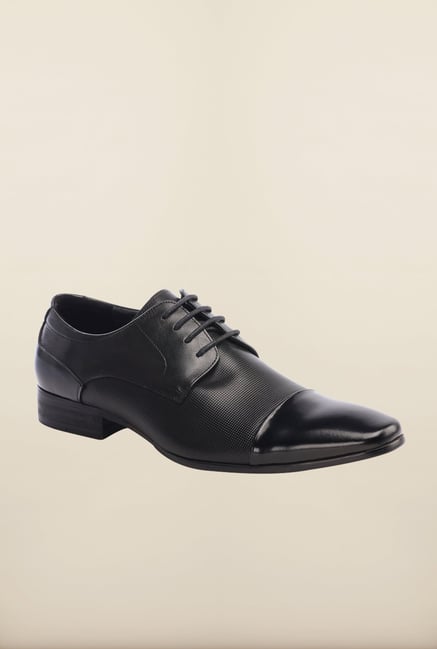 Pavers England Black Derby Shoes Pavers England Black Derby Shoes