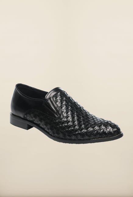 Pavers England Black Casual Slip-Ons Pavers England Black Casual Slip-Ons