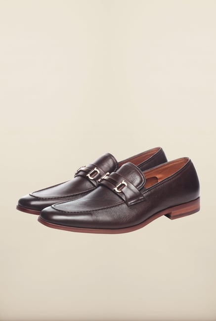 Pavers England Brown Formal Slip-Ons Pavers England Brown Formal Slip-Ons