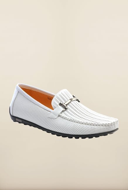 Pavers England White Loafers Pavers England White Loafers
