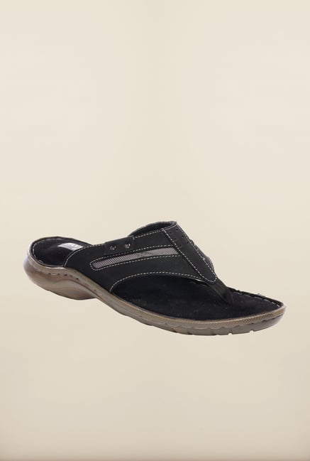 Pavers England Black Slippers Pavers England Black Slippers