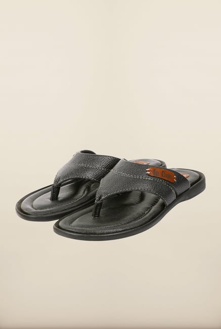 Lee Cooper Black Ethnic Slippers Lee Cooper Black Ethnic Slippers