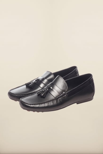 Pavers England Black Moccasins Pavers England Black Moccasins