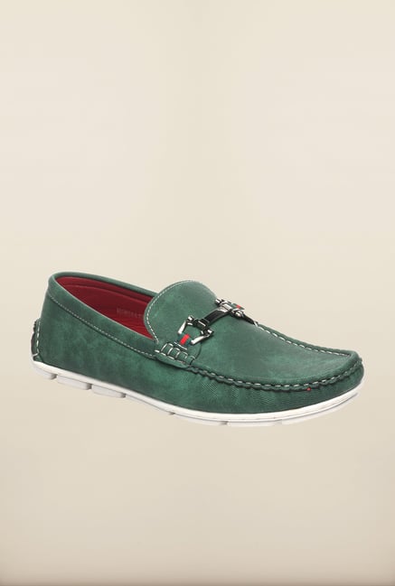 Pavers England Green Loafers Pavers England Green Loafers