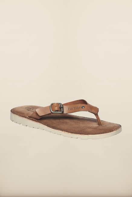 Pavers England Tan Slippers Pavers England Tan Slippers