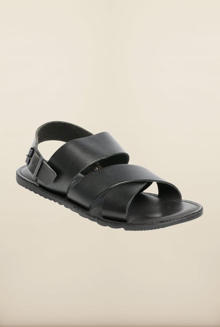 Pavers England Black Back Strap Sandals Pavers England Black Back Strap Sandals