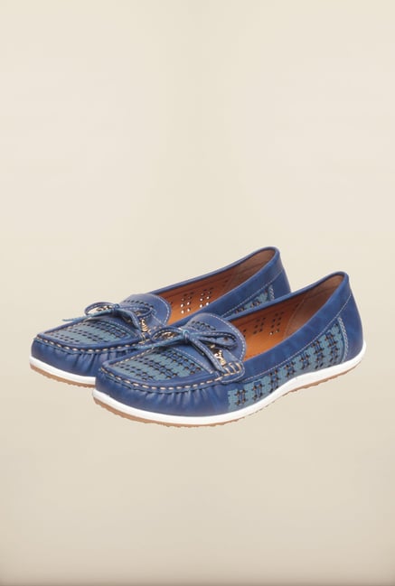 Pavers England Blue Moccasins Pavers England Blue Moccasins