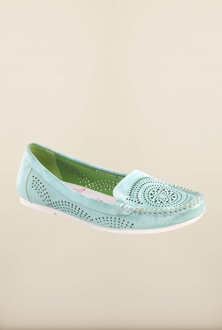 Pavers England Turquoise Loafers Pavers England Turquoise Loafers