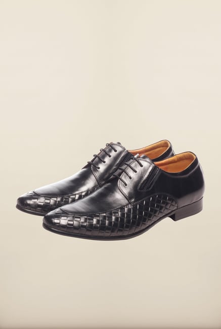 Pavers England Black Derby Shoes Pavers England Black Derby Shoes