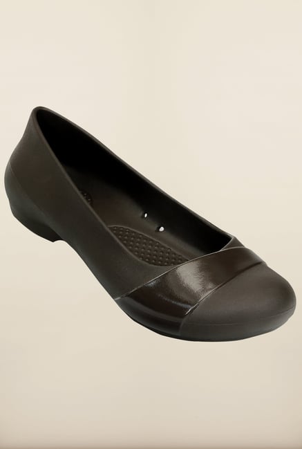 Crocs Gianna Espresso Ballerina Crocs Gianna Espresso Ballerina