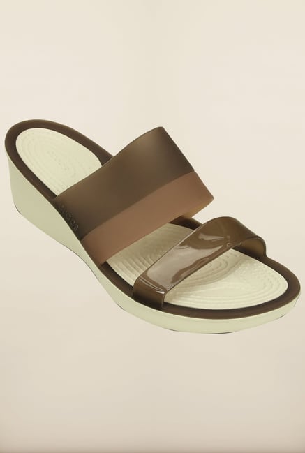 Crocs Mahogany & Stucco Sandals Crocs Mahogany & Stucco Sandals