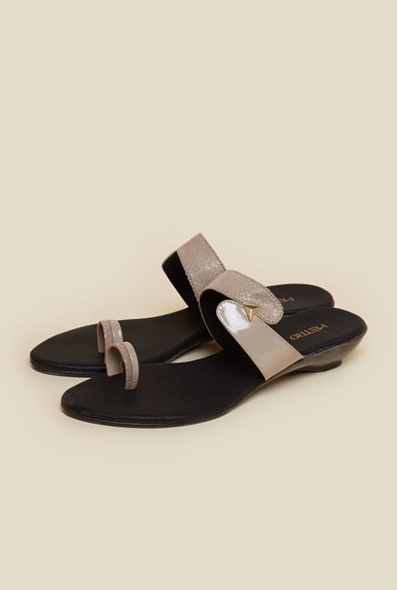 Metro Beige Slip-On Flats Metro Beige Slip-On Flats