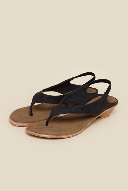 Metro Black Wedge Sandals Metro Black Wedge Sandals