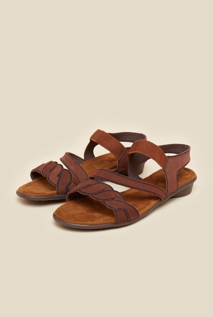 Metro Brown Suede Sandals Metro Brown Suede Sandals