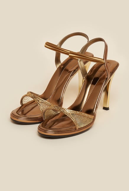 Metro Antic Gold Stiletto Heels Metro Antic Gold Stiletto Heels