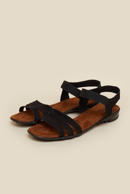Metro Black Open Toe Sandals Metro Black Open Toe Sandals