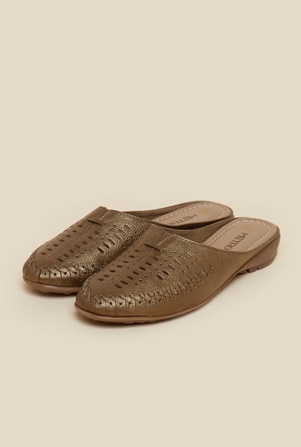 Metro Bronze Back Open Sandals Metro Bronze Back Open Sandals