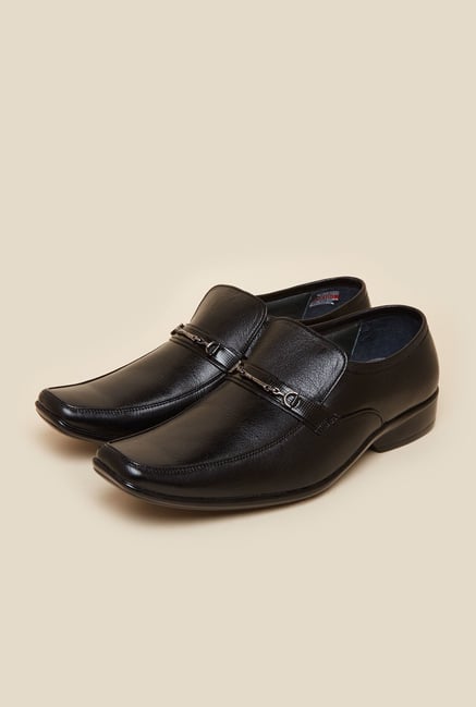 Metro Black Leather Moccasin Metro Black Leather Moccasin