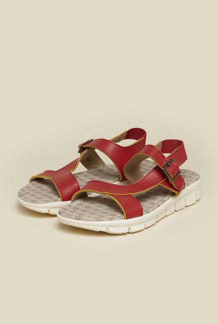 Metro Red Casual Sandals Metro Red Casual Sandals