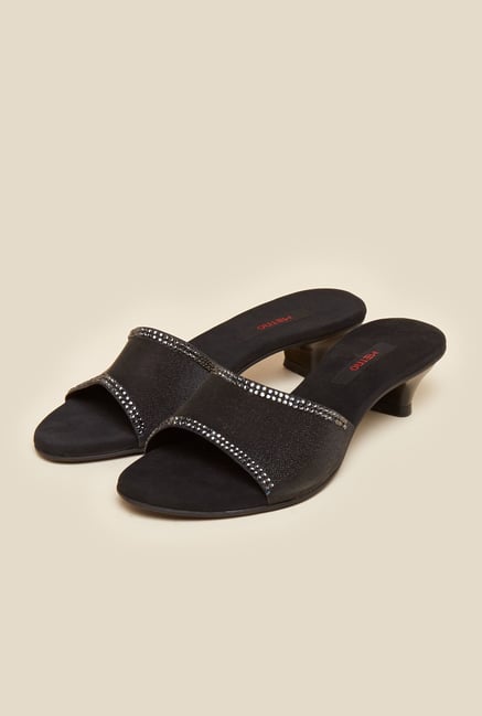 Metro Black Ethnic Sandals Metro Black Ethnic Sandals
