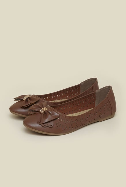 Metro Brown Slip-On Ballerinas Metro Brown Slip-On Ballerinas