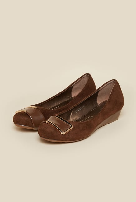 Metro Brown Suede Pumps Metro Brown Suede Pumps