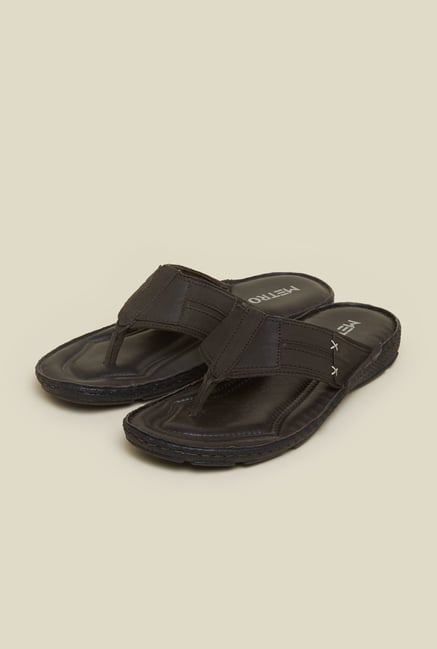 Metro Brown Leather Sandals Metro Brown Leather Sandals