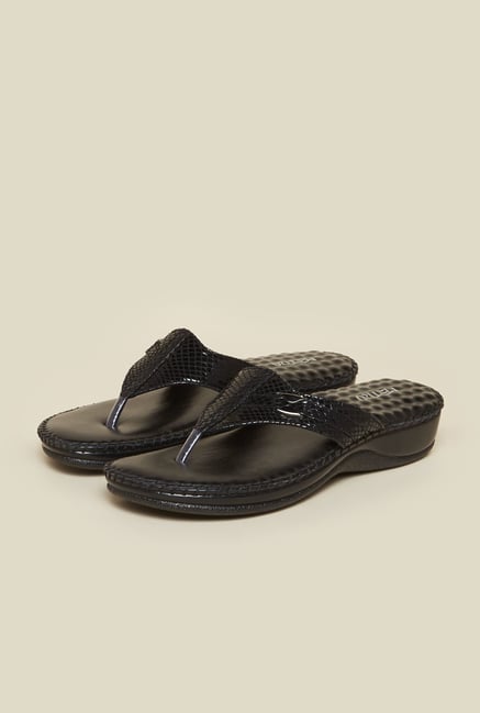 Metro Black Acupressure Sandals Metro Black Acupressure Sandals
