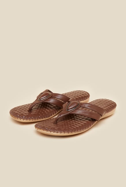 Metro Brown Acupressure Sandals Metro Brown Acupressure Sandals