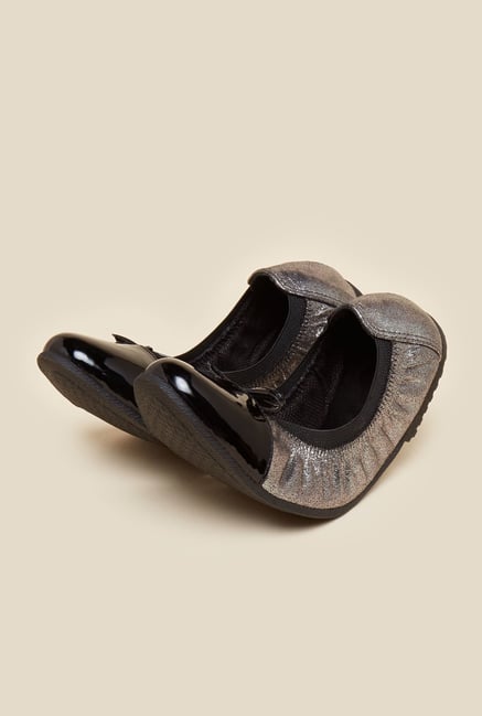 Metro Black Flat Ballerinas Metro Black Flat Ballerinas