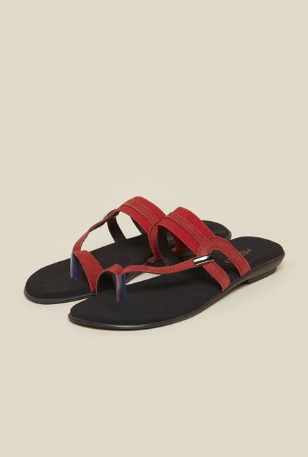 Metro Red Toe Ring Sandals Metro Red Toe Ring Sandals