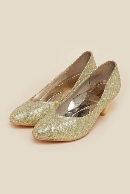 Metro Gold Slip-On Pumps Metro Gold Slip-On Pumps